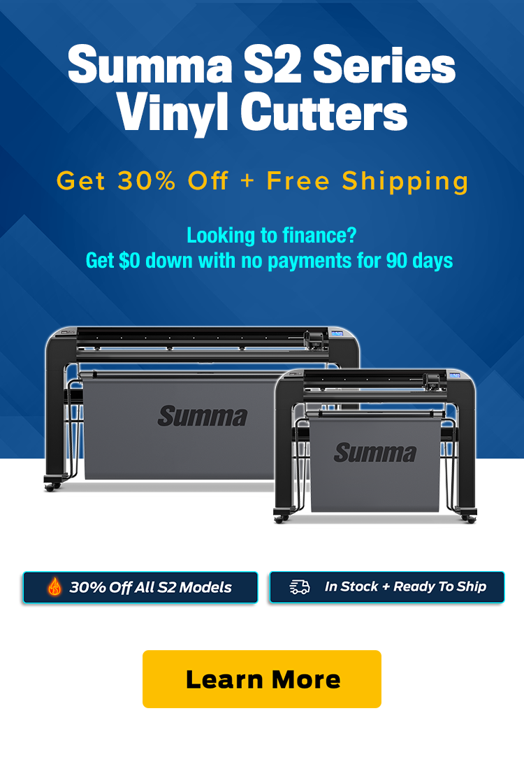 Summa S2 Series 30% Off + Free Shipping Homepage Banner