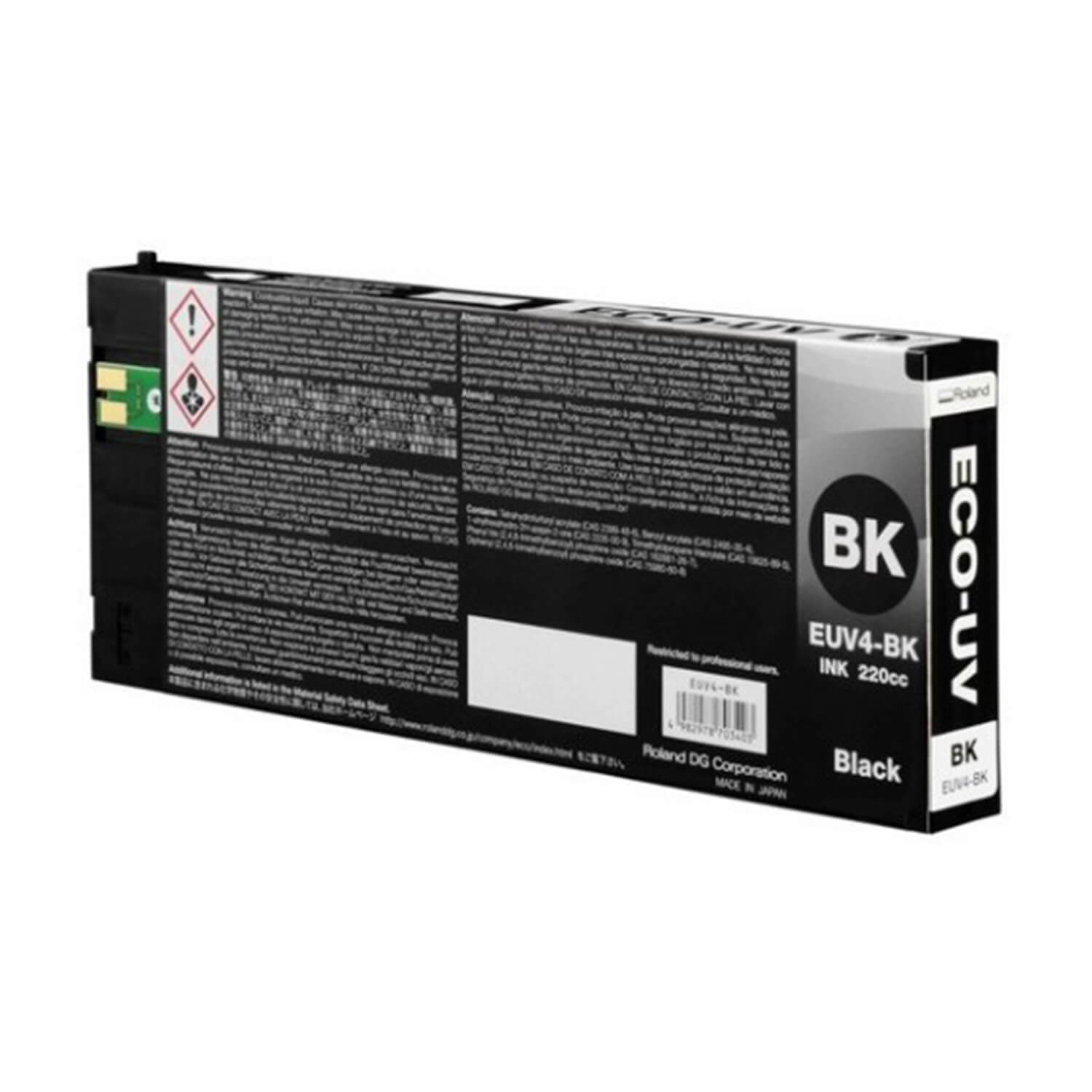 Roland DG ECO-UV4 Ink Cartridges | 220cc Replacement Ink